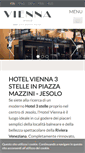Mobile Screenshot of hotelviennajesolo.it